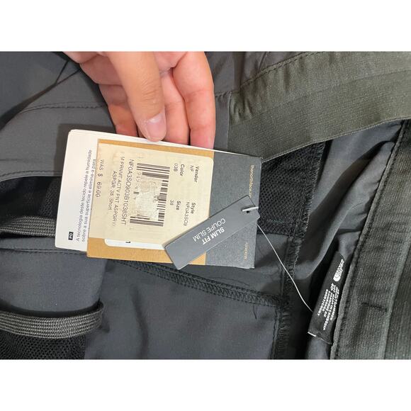 The North Face Paramount Active Pant NF0A3SO9 Slim Fit Gray Mens Size 38 x 30 - Picture 3 of 7